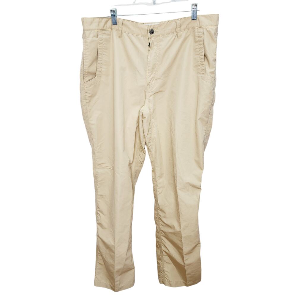 Mountain Khakis Pants Men's 38x34 Tan Outdoor Hiking Jackson Hole Preppy
